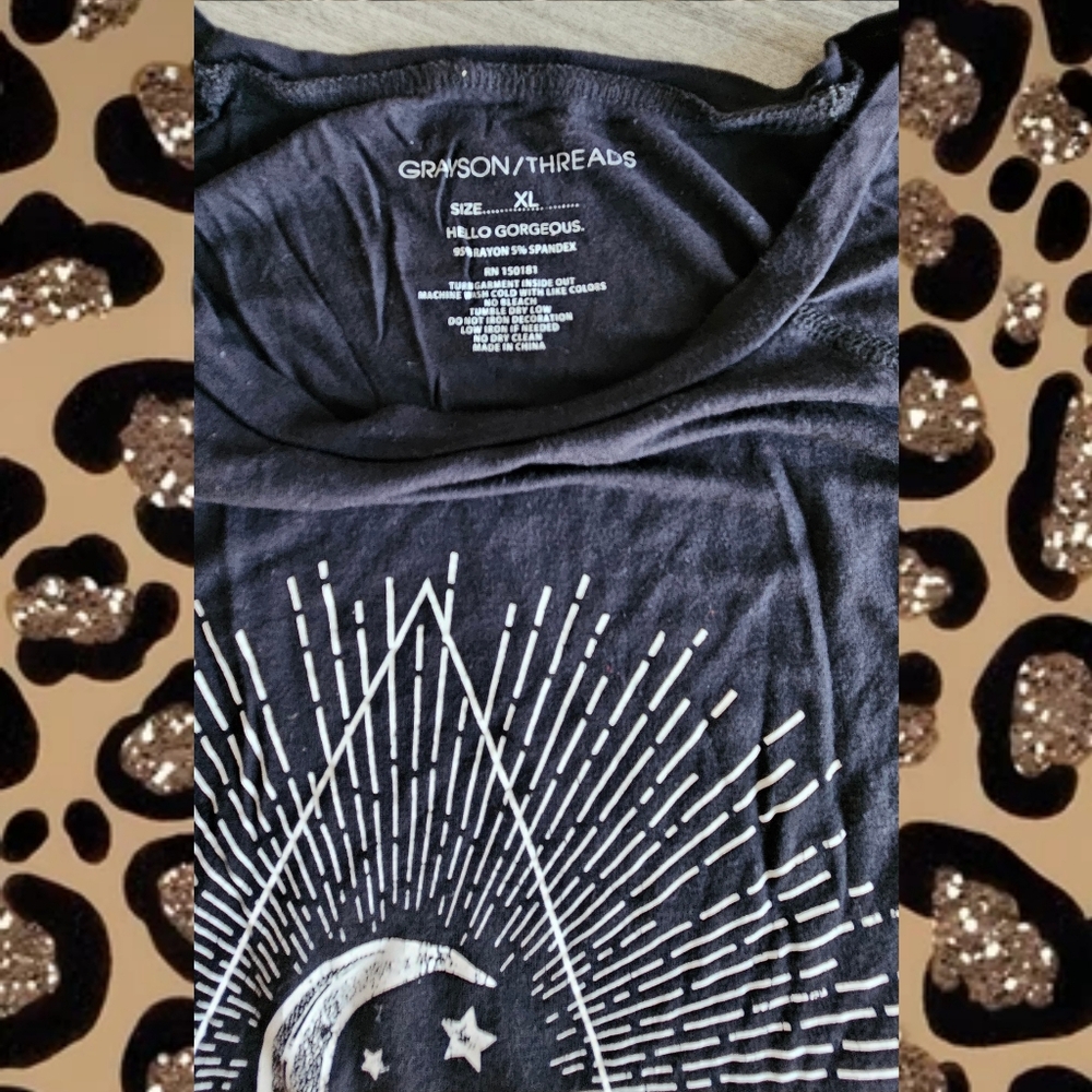 Grayson/Threads Moon Cropped Top XL - Picture 4 of 6